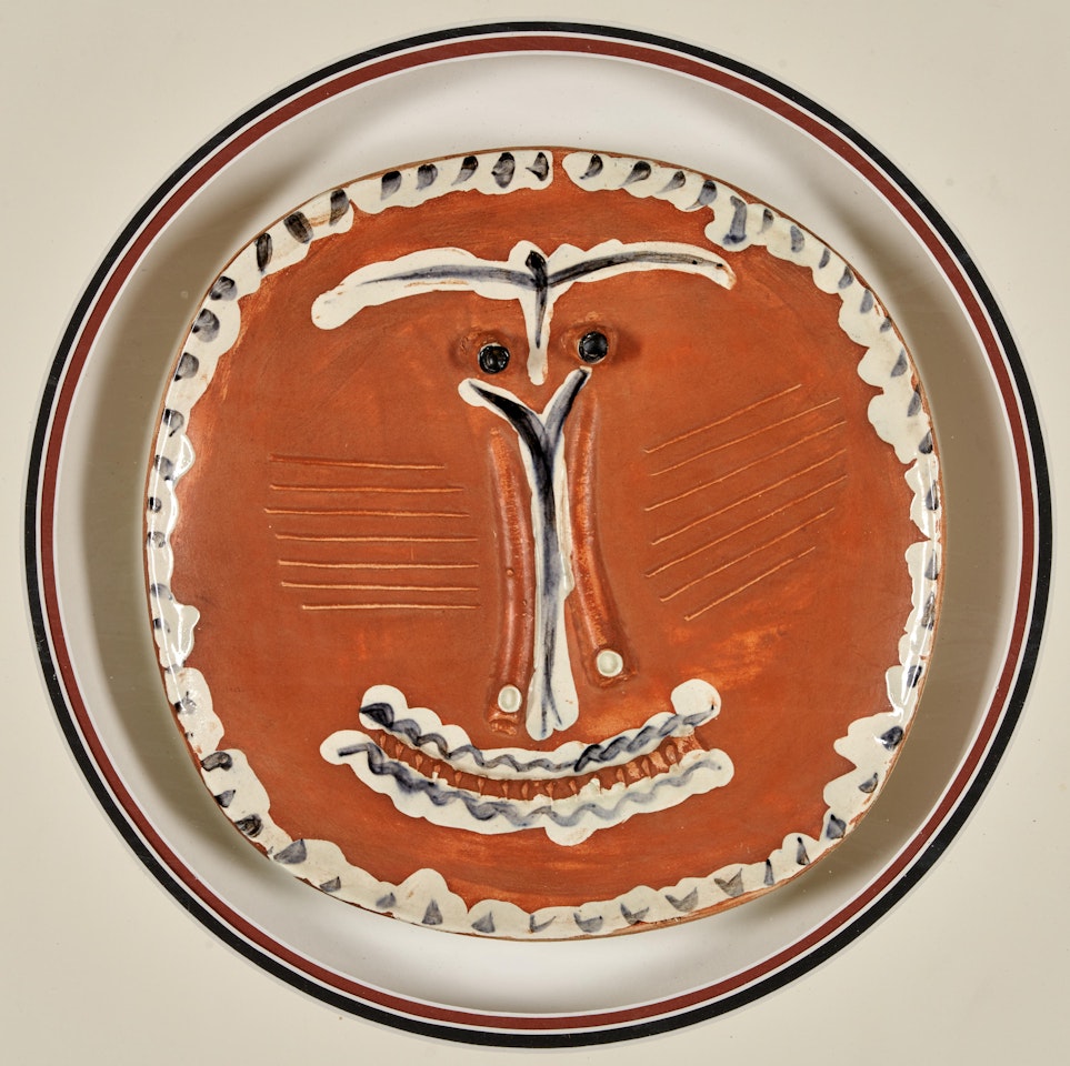 Face with Pursed Nose (Ramié 414) by Pablo Picasso