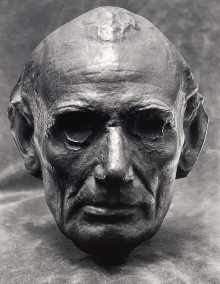 Life Mask of Abraham Lincoln, New York by Edward Steichen