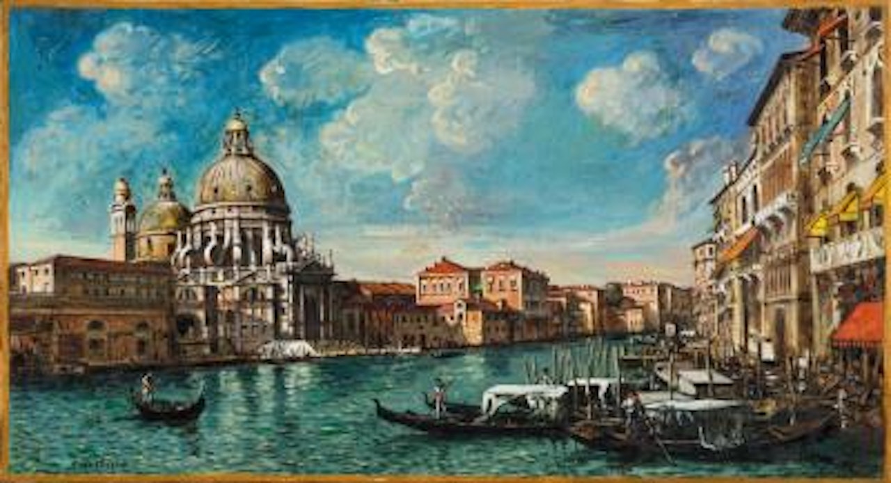 Venezia (Canal Grande e Chiesa della Salute) by Giorgio de Chirico