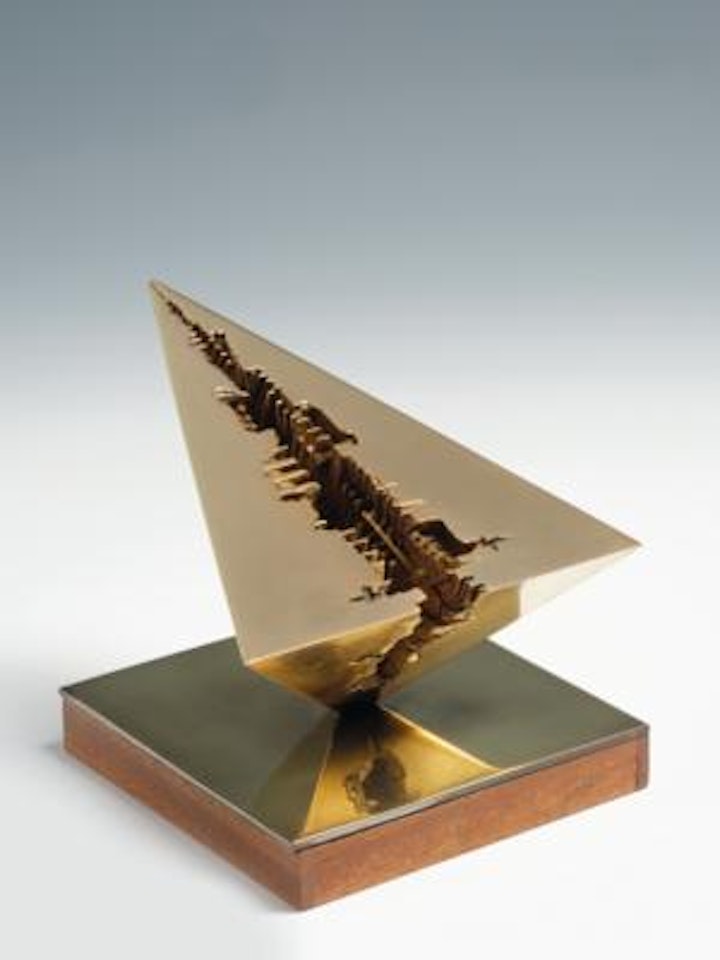 Uccello: a Brancusi by Arnaldo Pomodoro