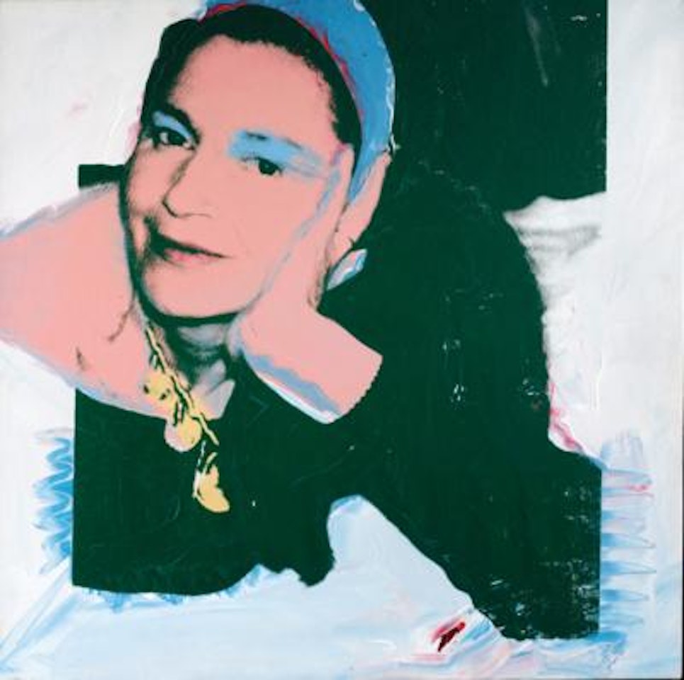 Marie-Louise Jeanneret by Andy Warhol