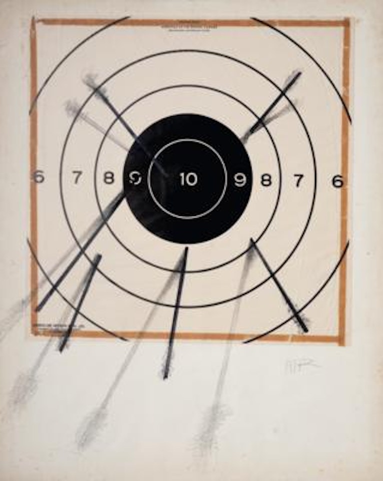 Untitled (Target) by Man Ray