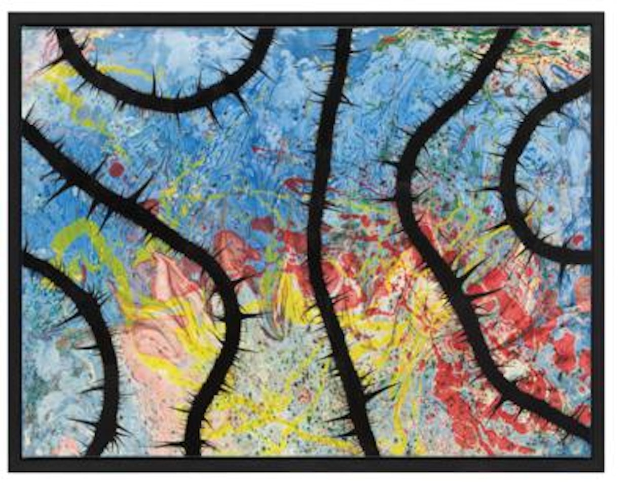 Rugosa Corridor by Philip Taaffe