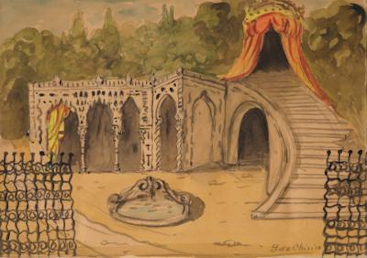 Scenografia per Otello by Giorgio de Chirico