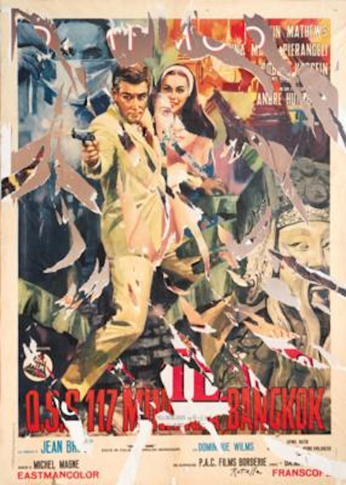 S. O. S 117 by Mimmo Rotella
