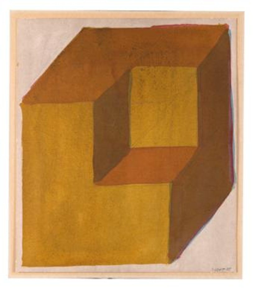 Form Derived from a Cube by Sol LeWitt