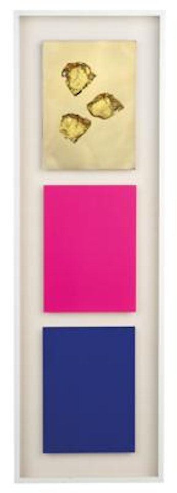 Monochrome and fire by Yves Klein