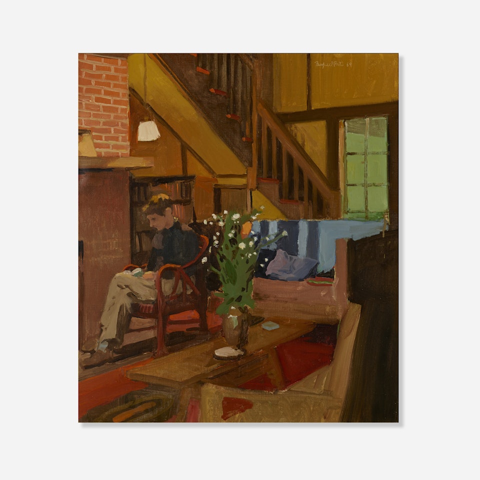Indoors by Fairfield Porter
