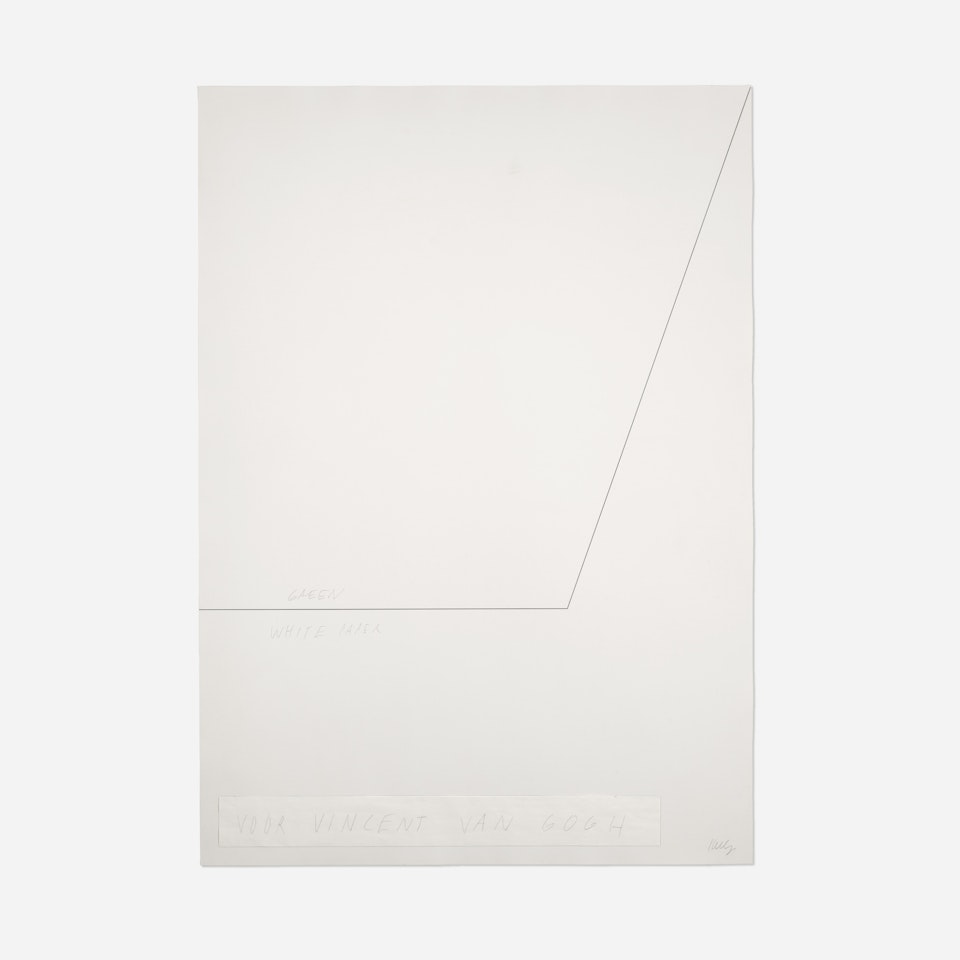 Voor Vincent Van Gogh by Ellsworth Kelly
