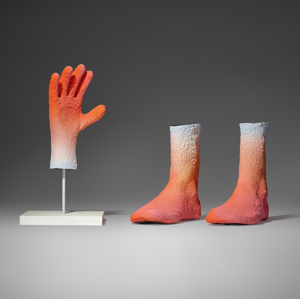Booties and Glove by Alex Israel