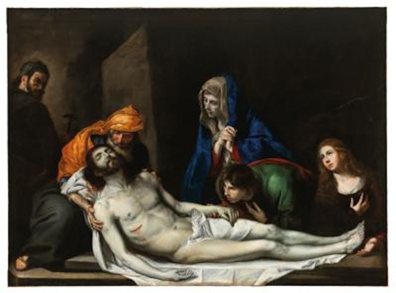 The Entombment of Christ by Neapolitan School
