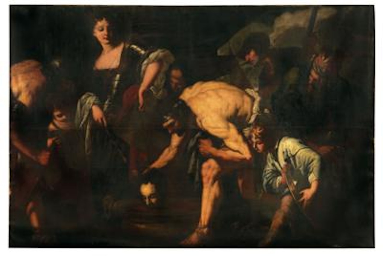 Tomiris with the head of King Cyrus by Antonio Zanchi
