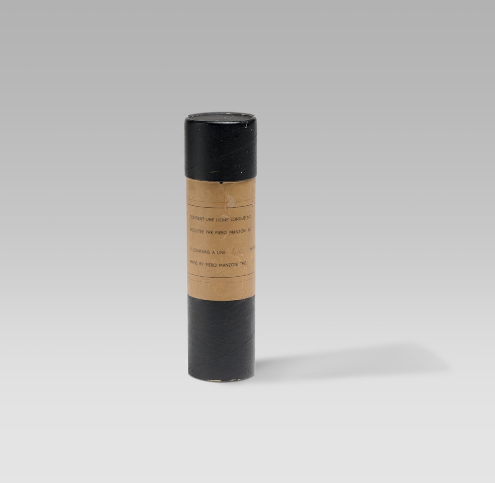 Linea m 5,10, ottobre by Piero Manzoni