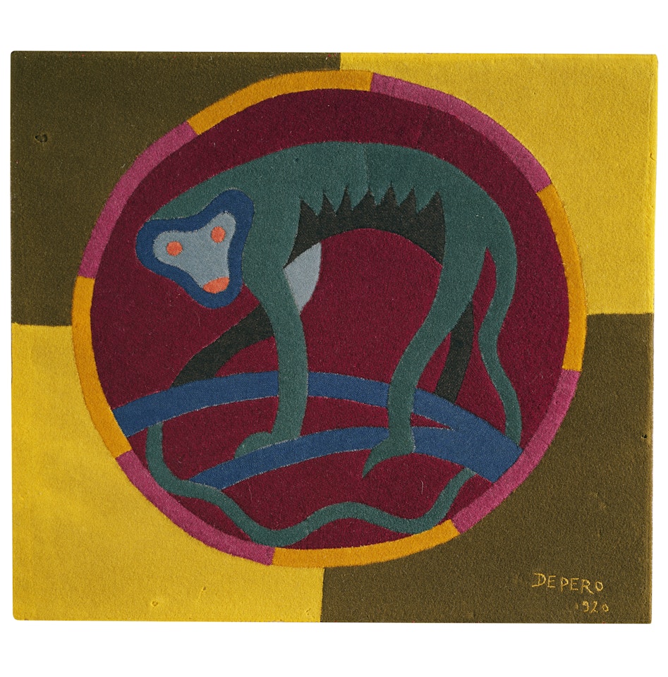 Scimmia by Fortunato Depero