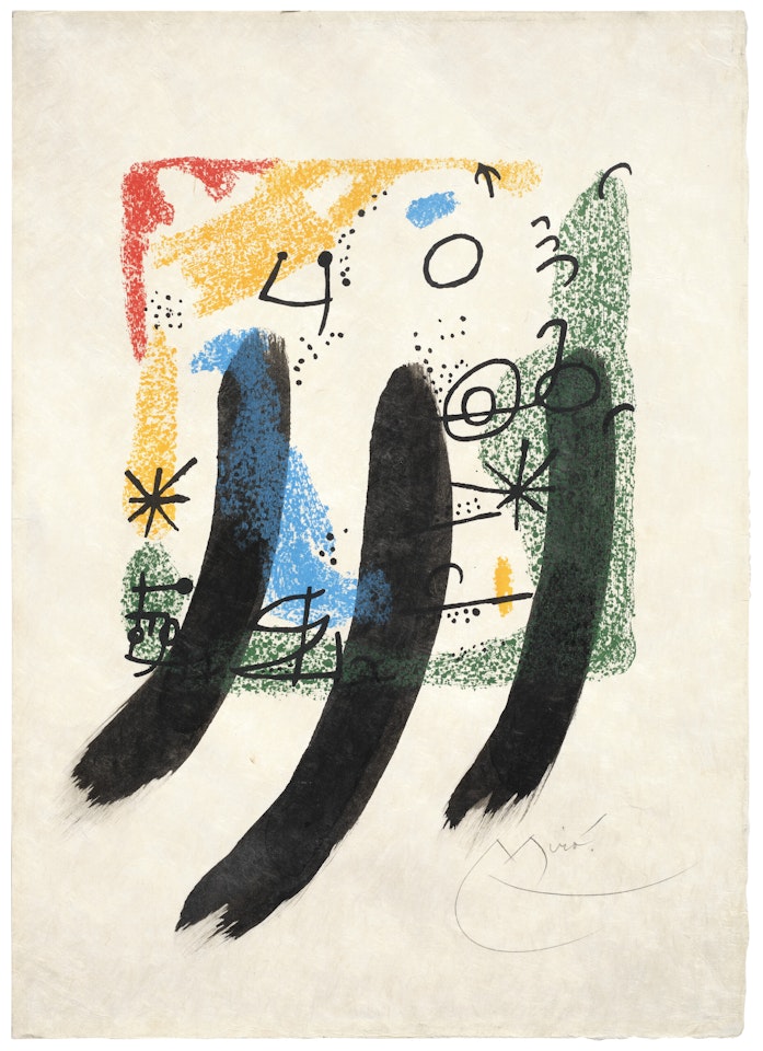 Senza titolo (Les Essències de la Terra) by Joan Miró