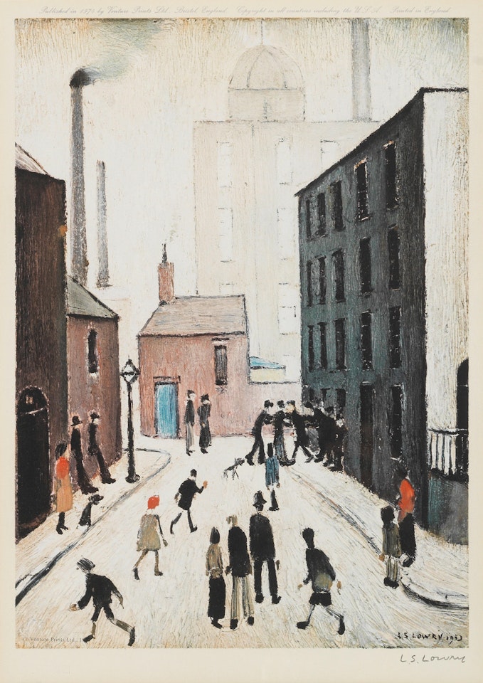 Industrial Scene by Laurence Stephen Lowry