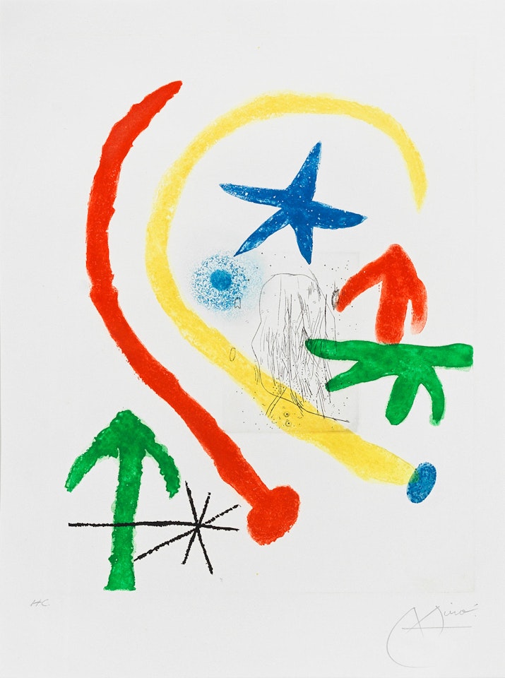 Chemin de Ronde II by Joan Miró