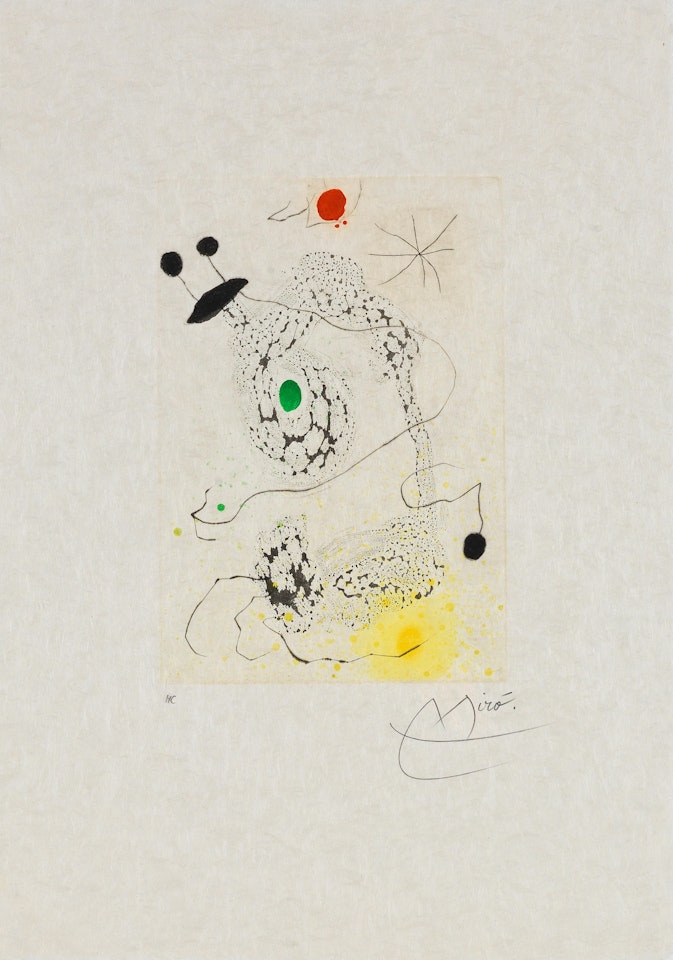 Passacaille by Joan Miró