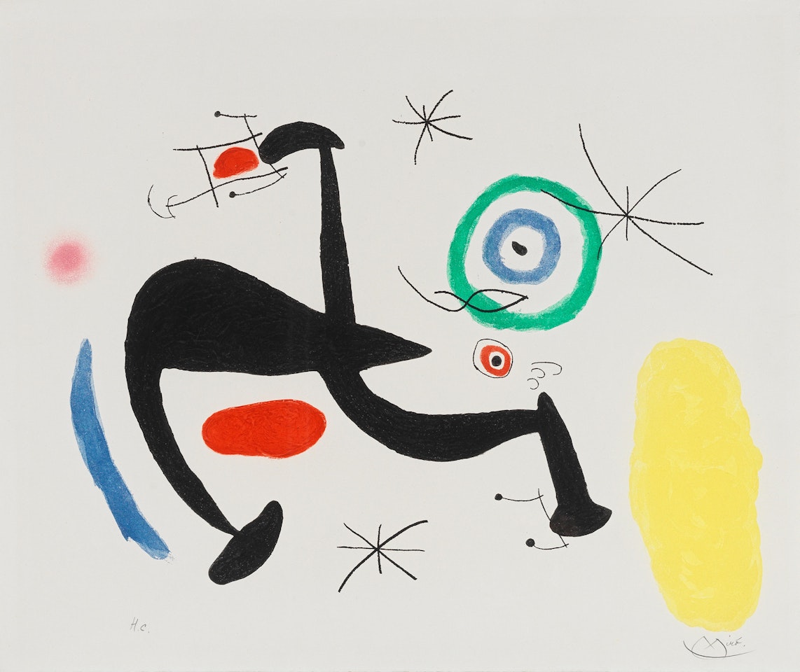 La Biche Chantant la Tosca by Joan Miró