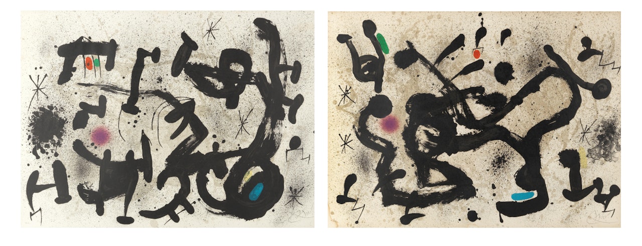 Homenatge à Joan Prats by Joan Miró