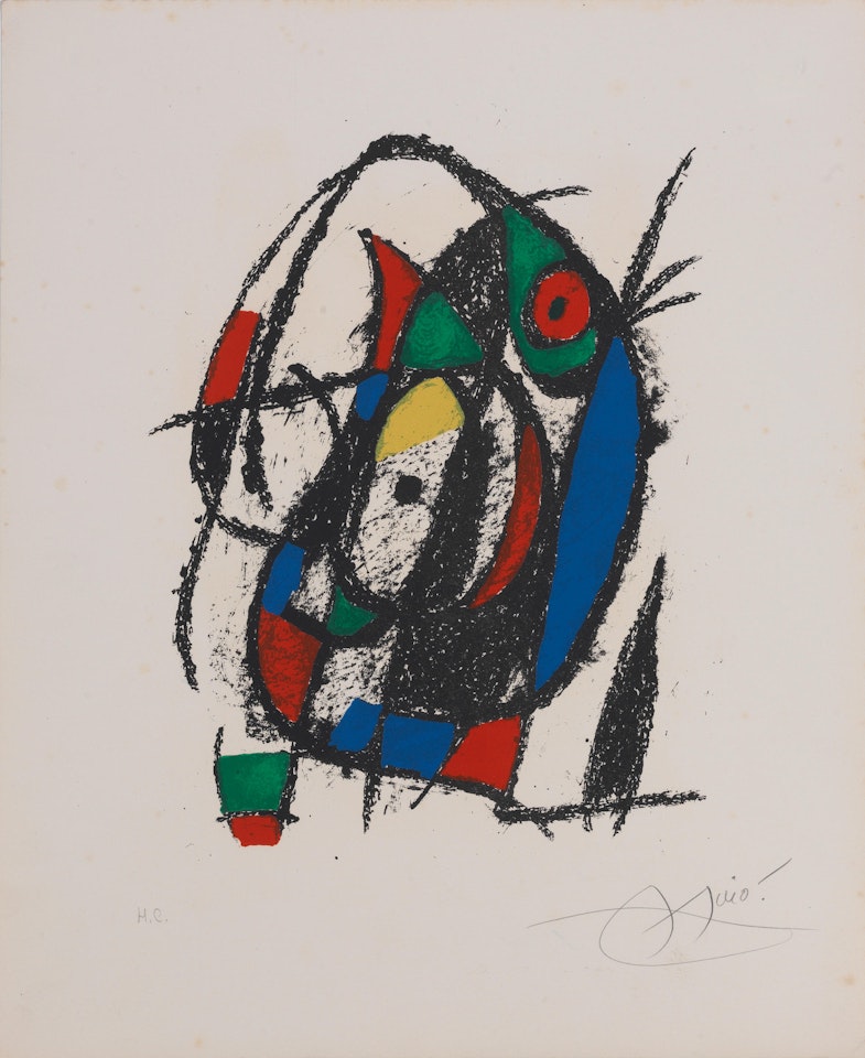 Lithographe II by Joan Miró