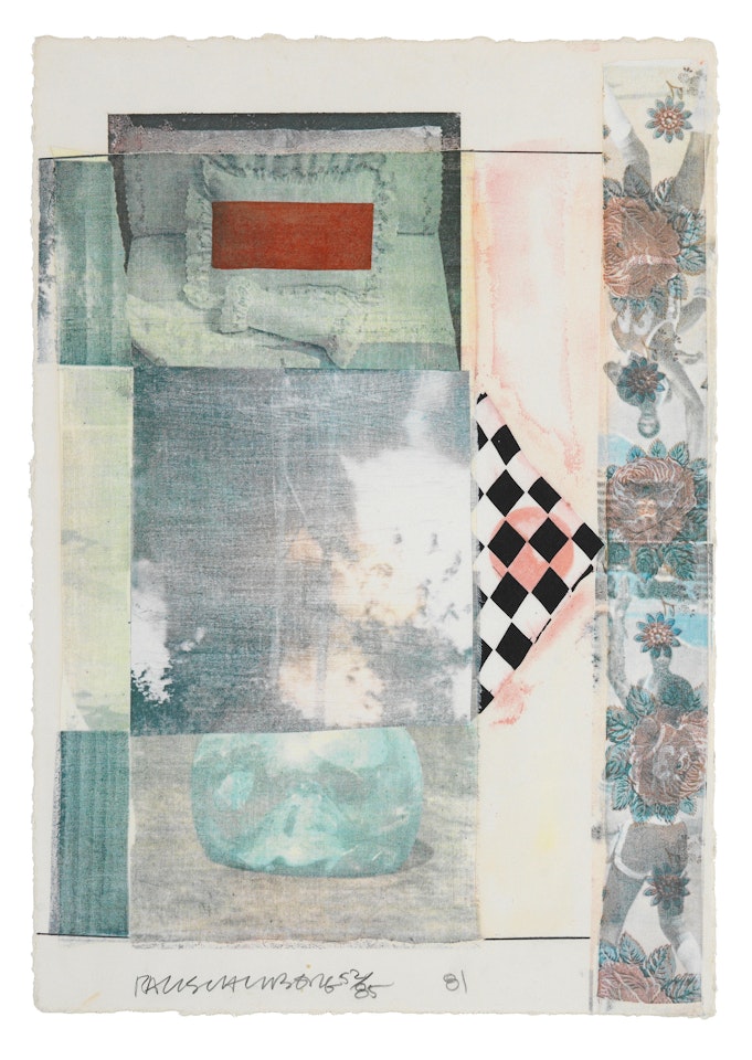 Arcanum III, from Arcanum by Robert Rauschenberg
