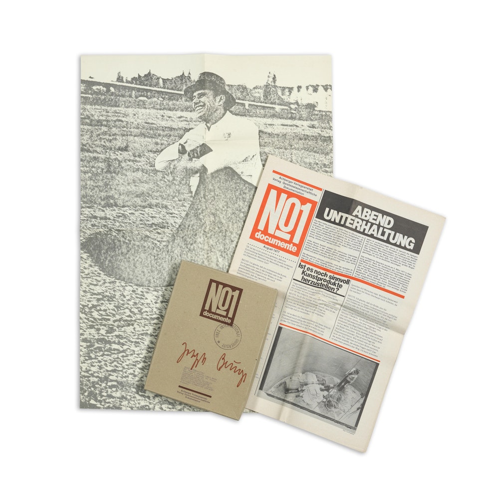 Documente No 1. Abendunterhaltung mit Joseph Beuys  by Joseph Beuys