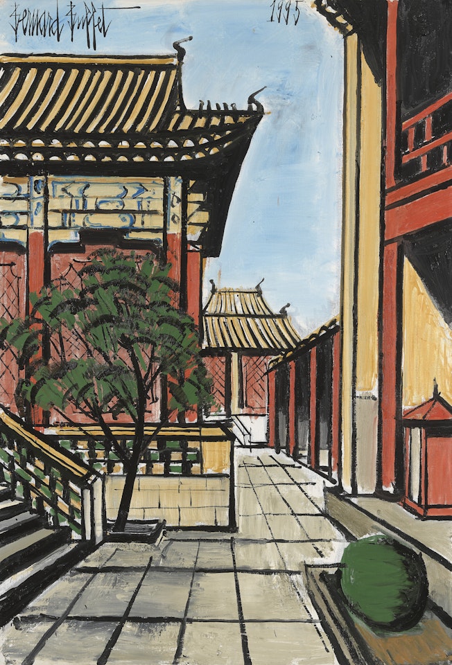 Le temple des lamas, les salles d’art et d’études tantriques by Bernard Buffet