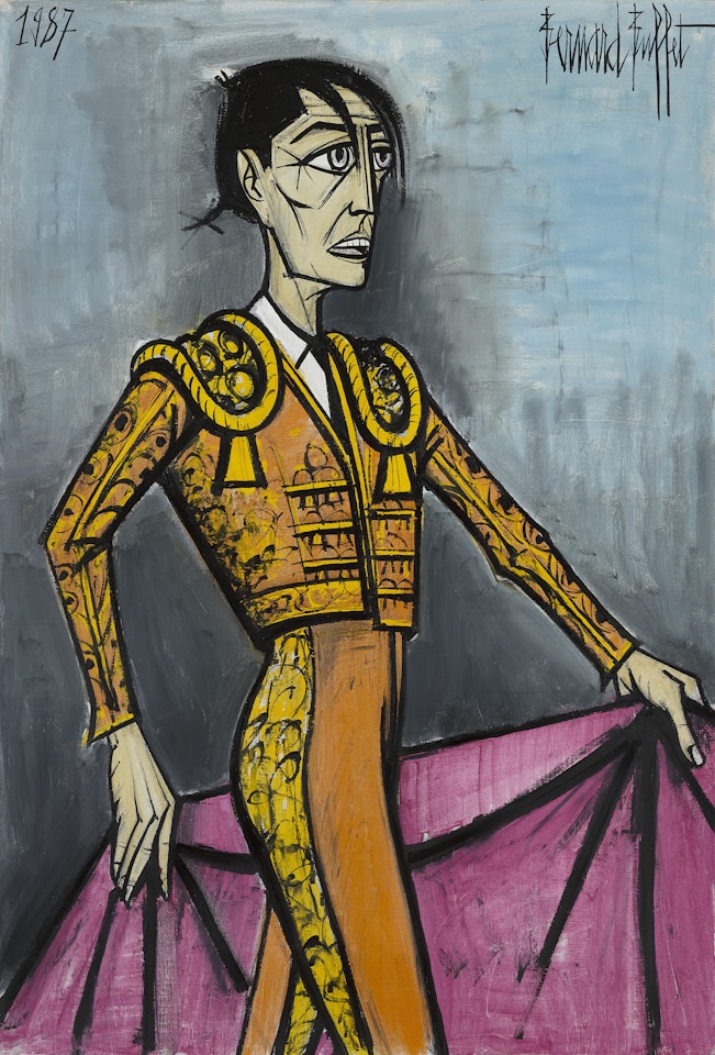 Toréro orange by Bernard Buffet