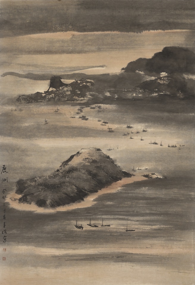 Luk Chau, Lamma Island by Lu Shoukun (Lui Shou-Kwan)