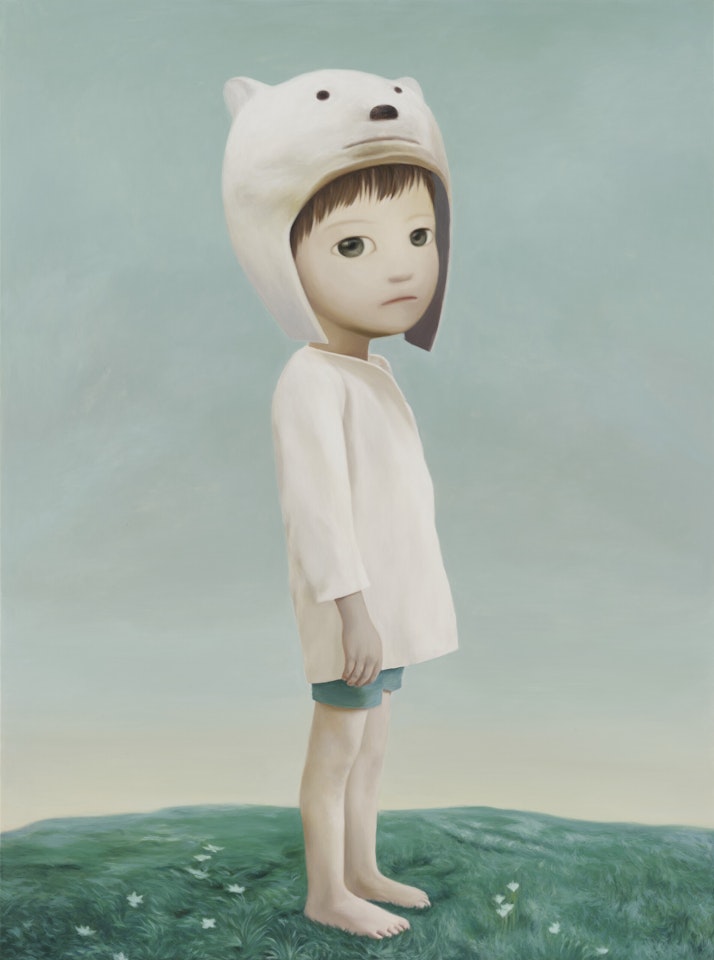 Standing White Bear by Mayuka Yamamoto