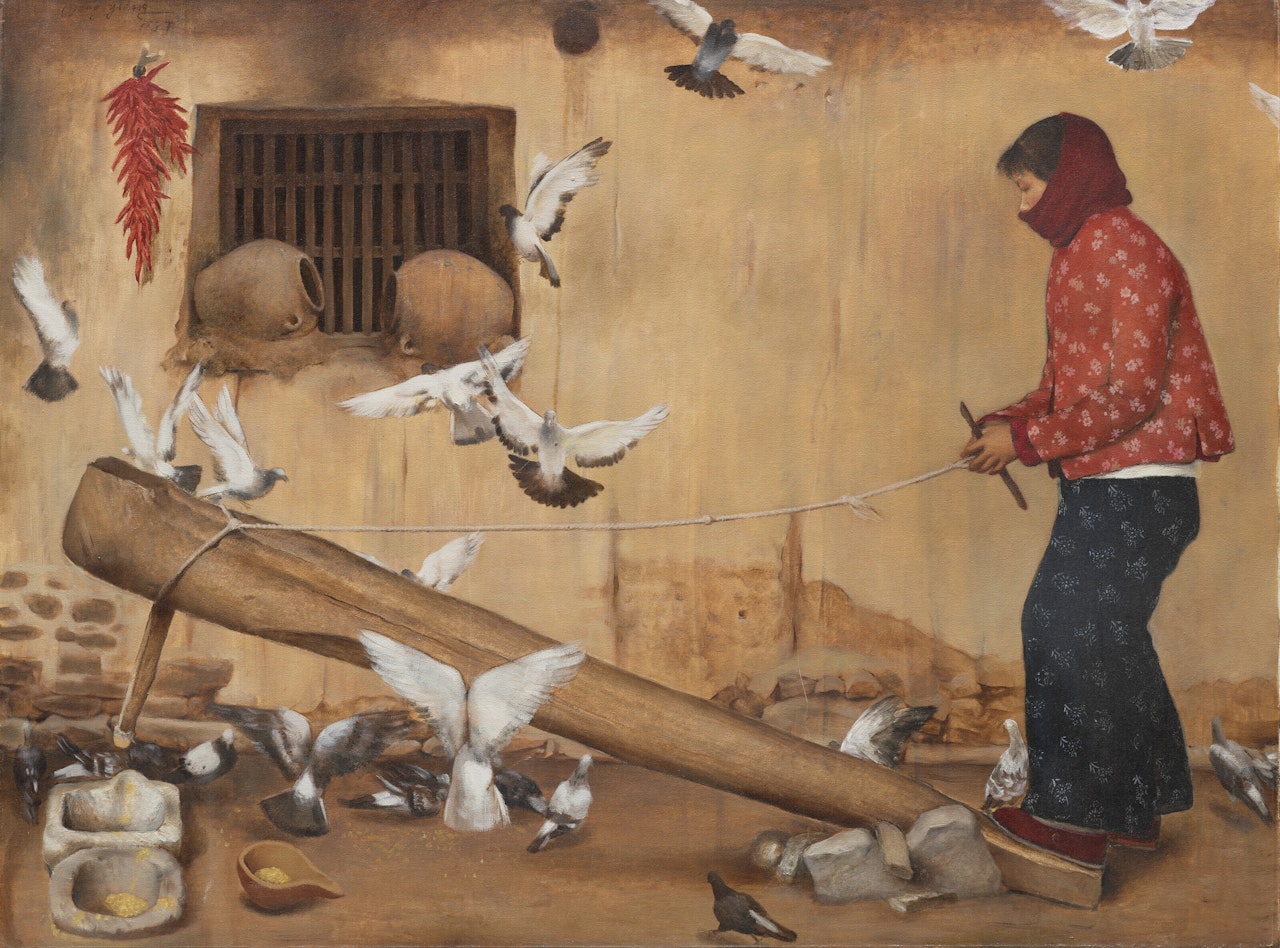 Chafing by Wang Yidong