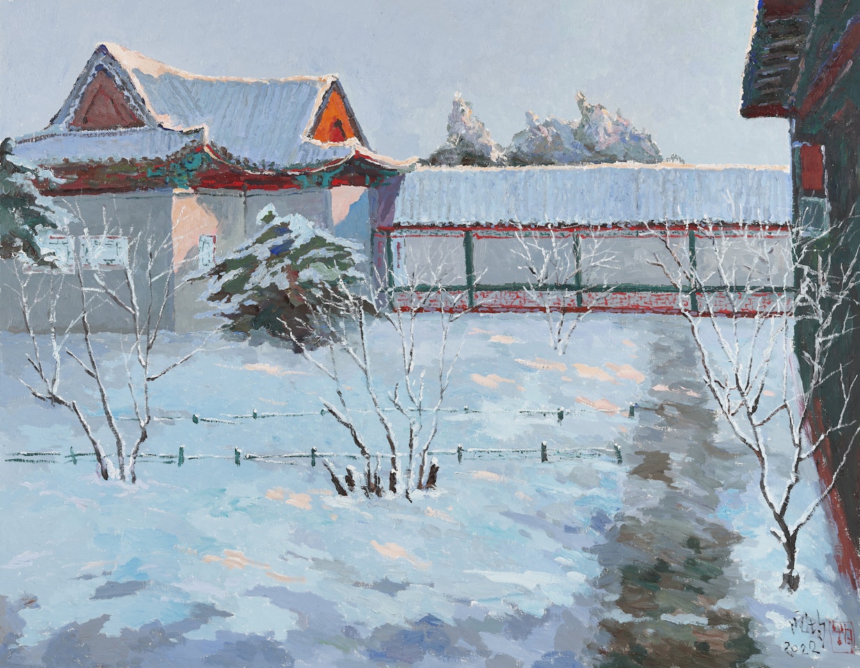 Sunshine After Snow by Pang Jiun