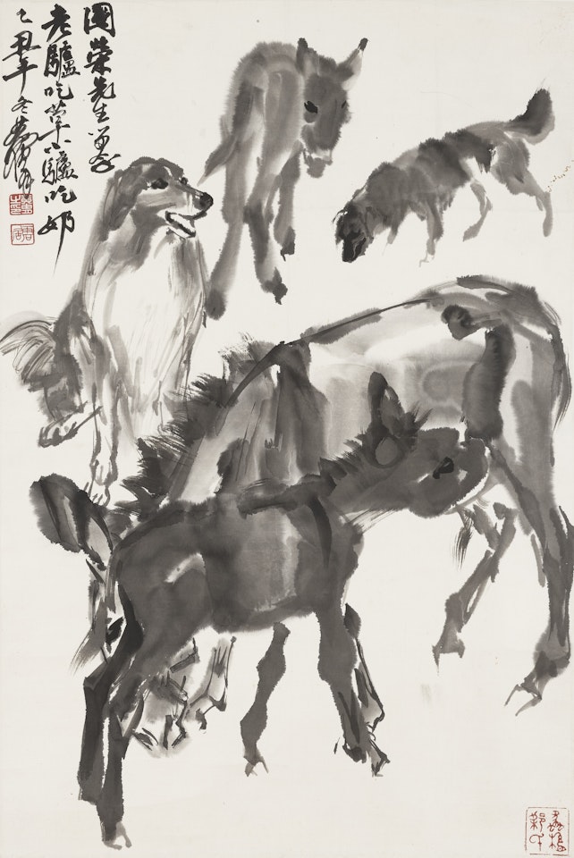 Donkey Family by Huang Zhou