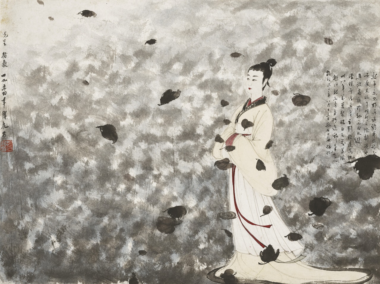 The Lady Xiang by Fu Baoshi
