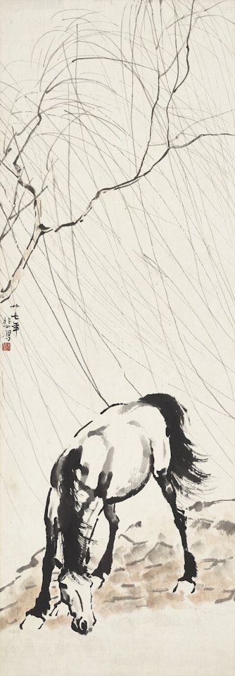 Drinking Horse by Xu Beihong