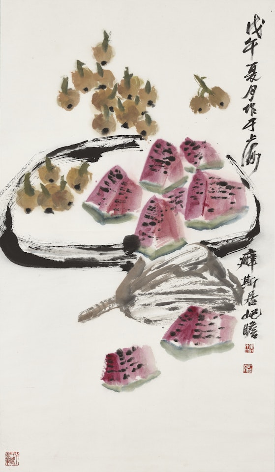 Summer Fruits by Zhu Qizhan