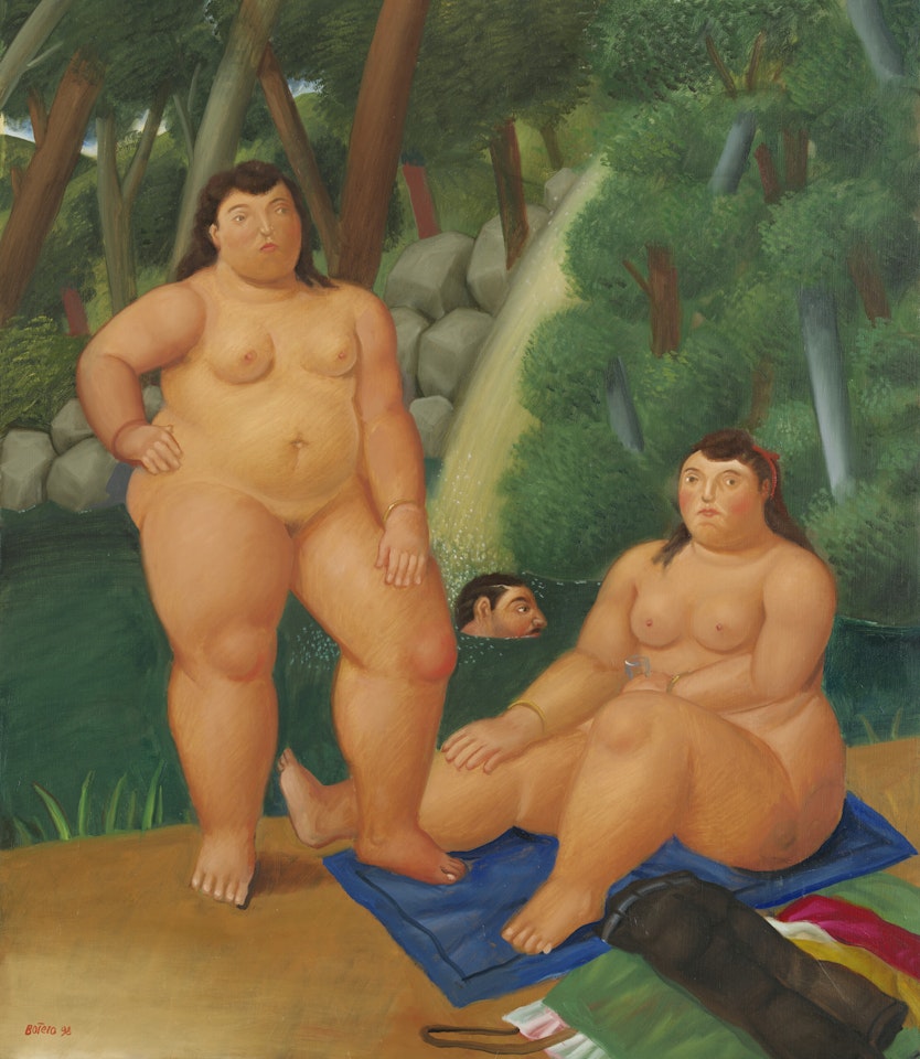 Waterfall by Fernando Botero