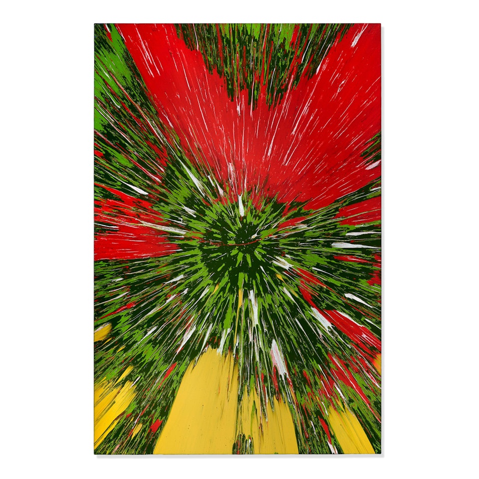 Beautiful Untitled Flaming Lips Spin Gift for Sam by Damien Hirst