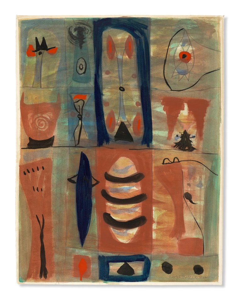 Mood Indigo by Adolph Gottlieb