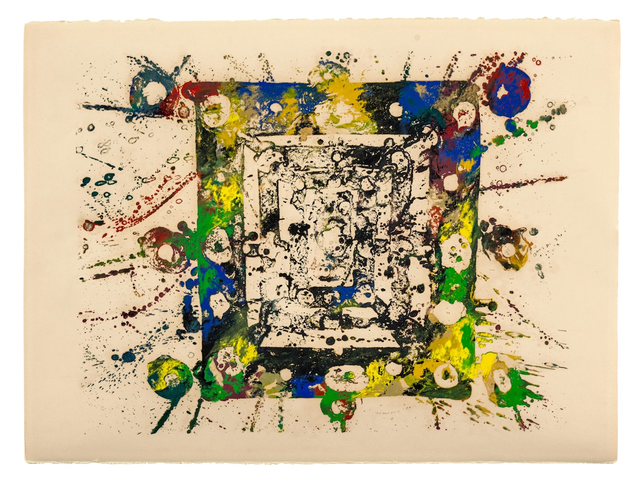 Untitled  by Sam Francis