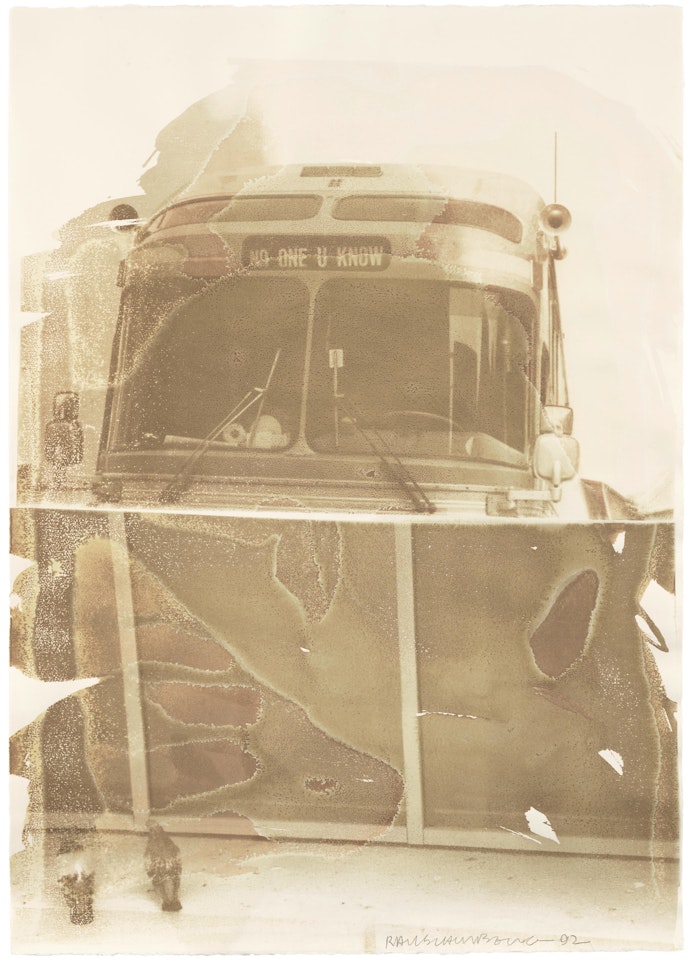 Trisha's Special (Waterworks) by Robert Rauschenberg