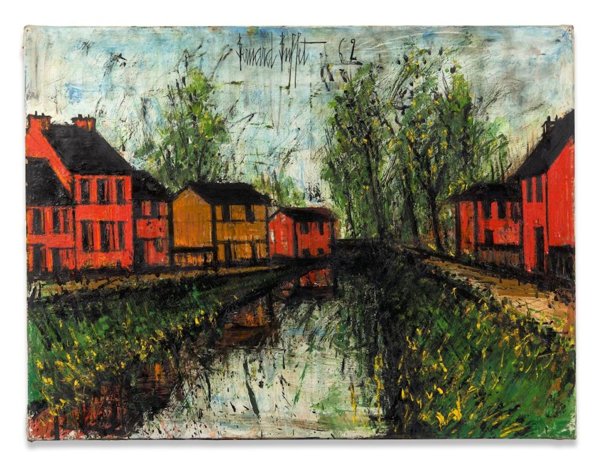 Amiens, écluse de la Somme by Bernard Buffet