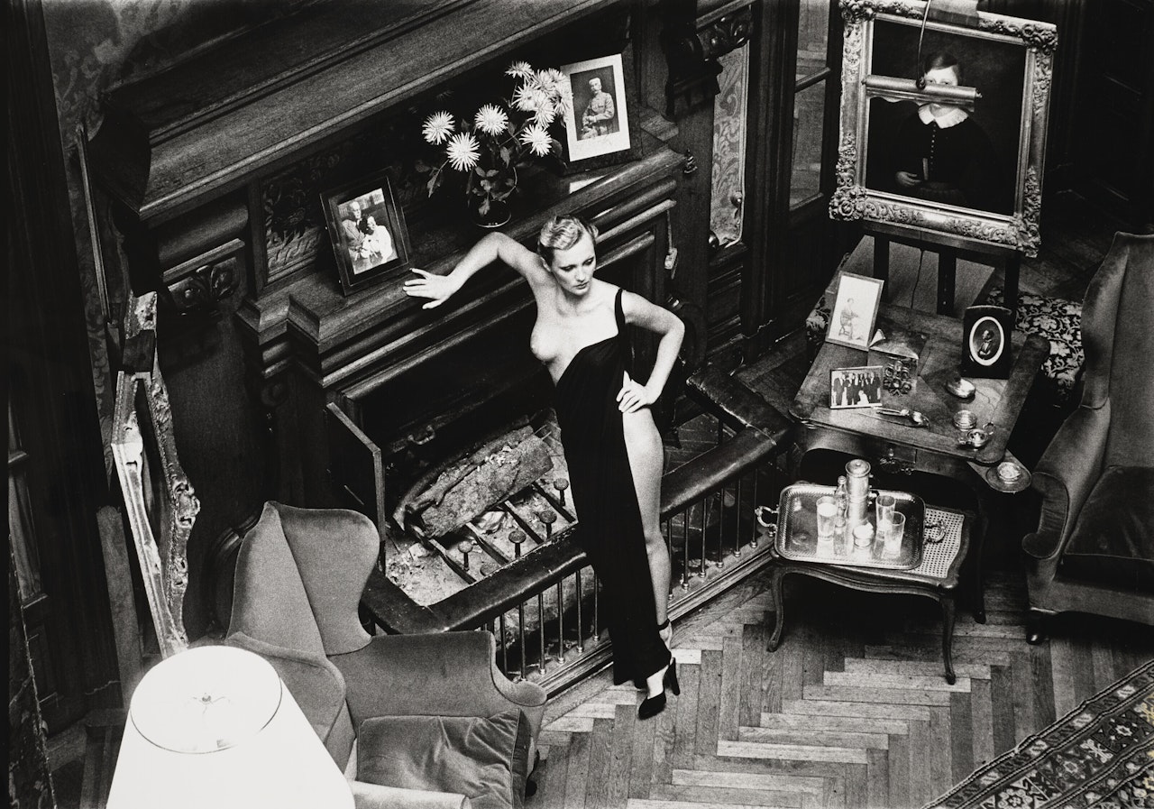 "Roselyne at Arcangues" by Helmut Newton