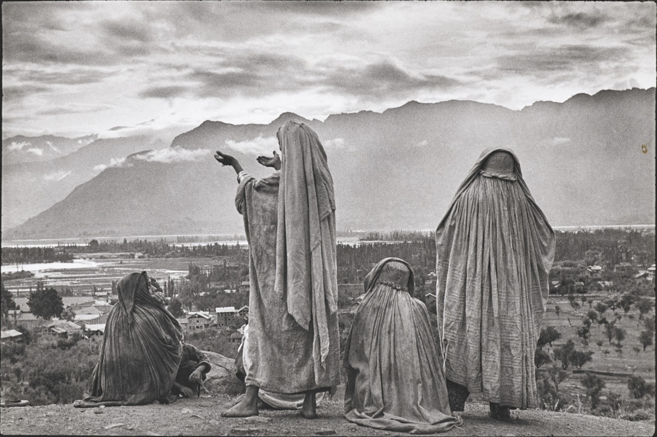 Srinagar, Kashmir, India by Henri Cartier-Bresson