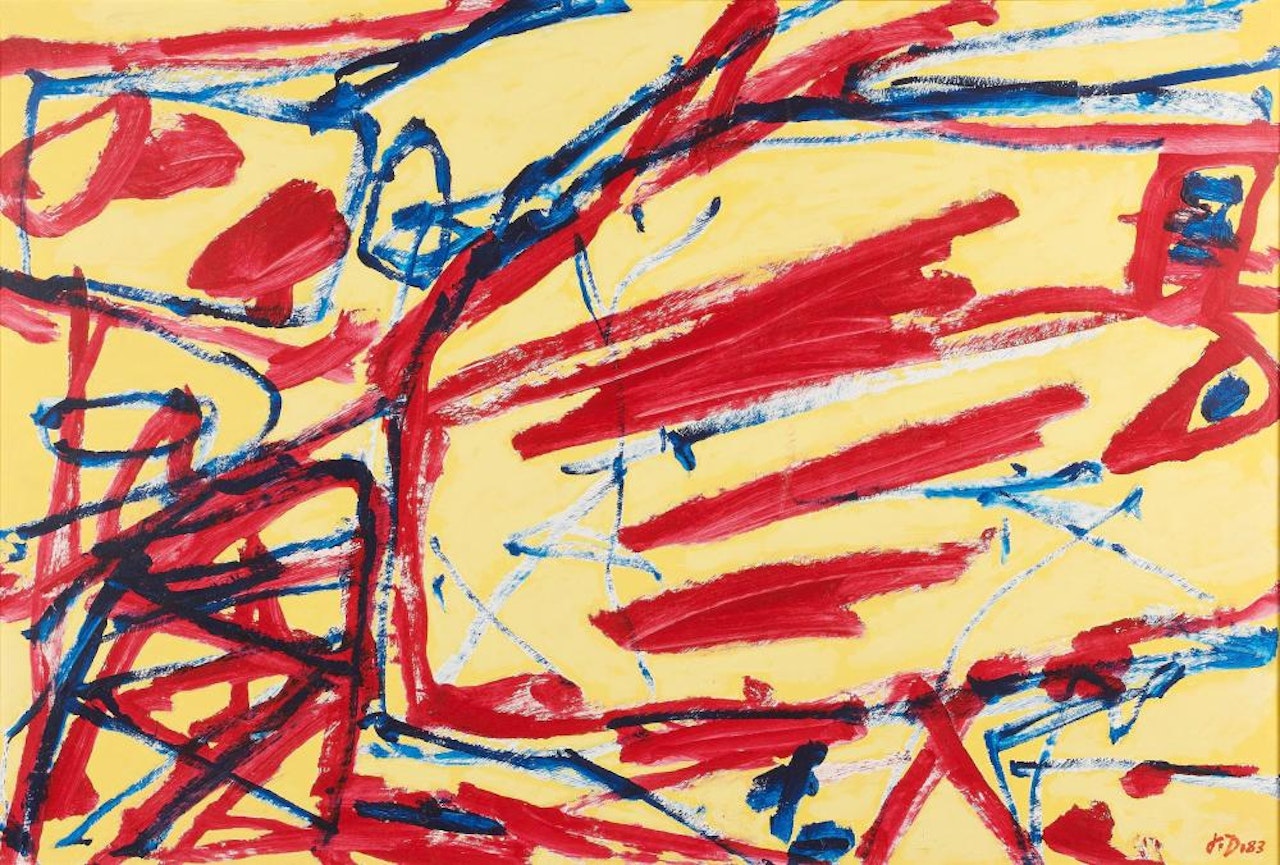 Mire G 77 (Kowloon) by Jean Dubuffet