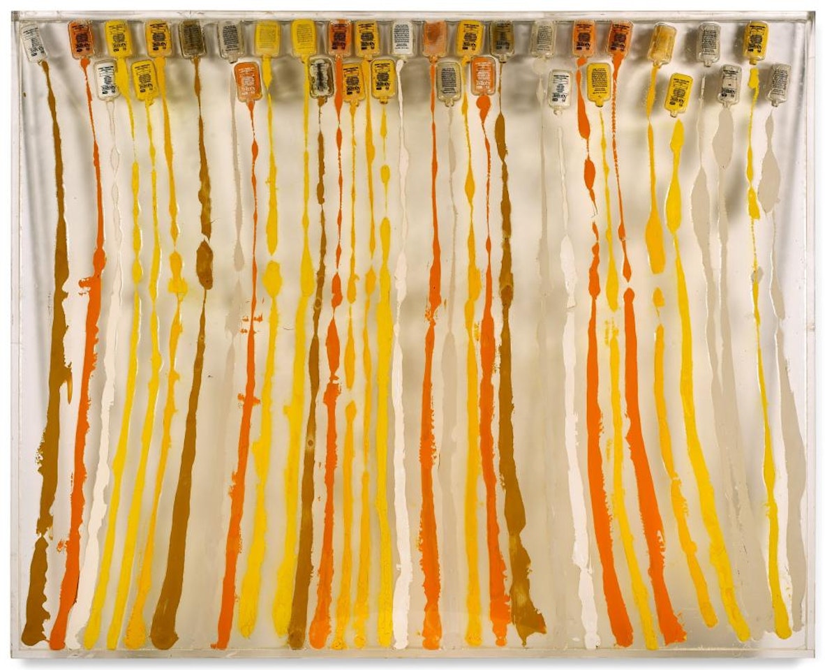 Accumulation with Aquatec bottles by Arman