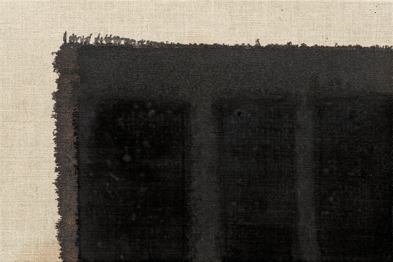 Burnt Umber & Ultramarine Blue by Yun Hyong-Keun