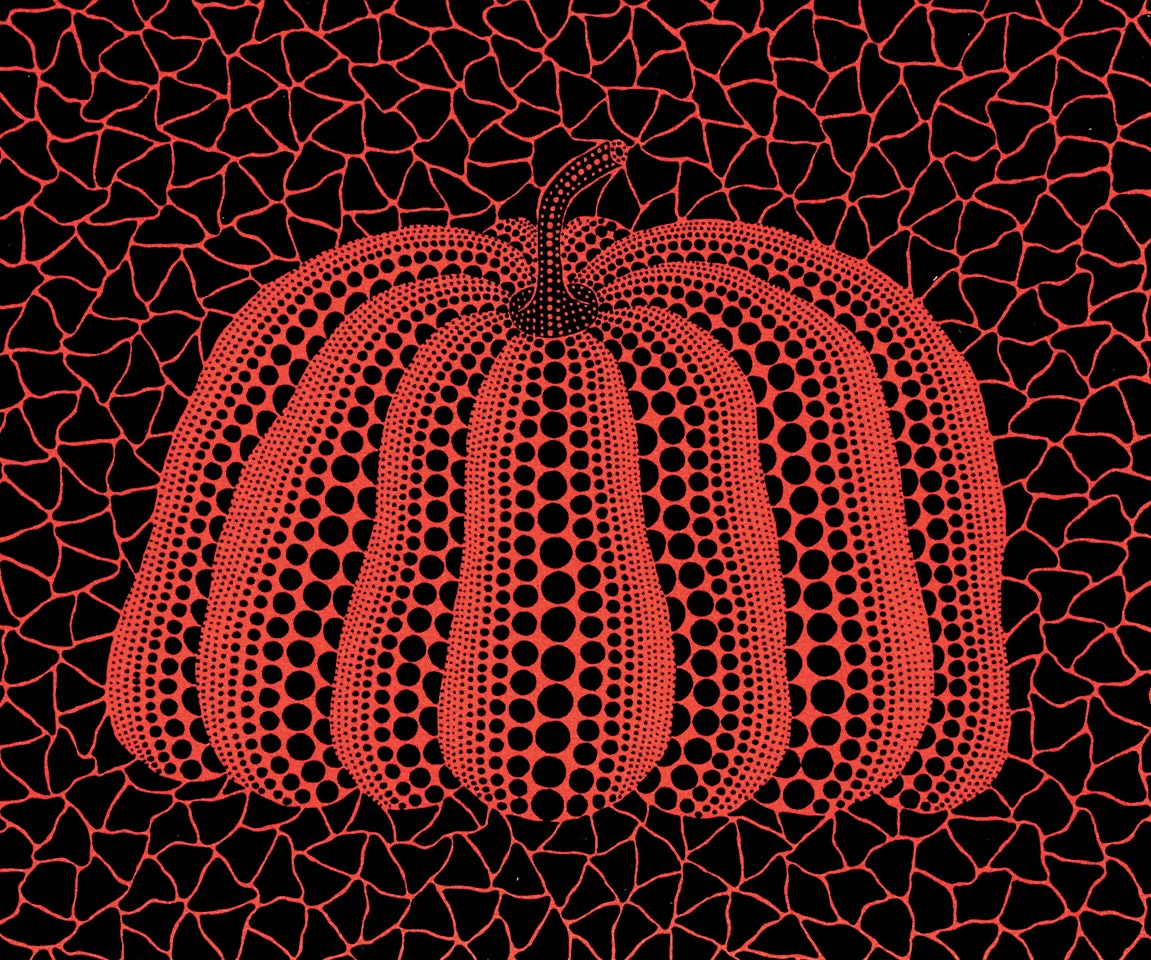A Pumpkin RB-B by Yayoi Kusama