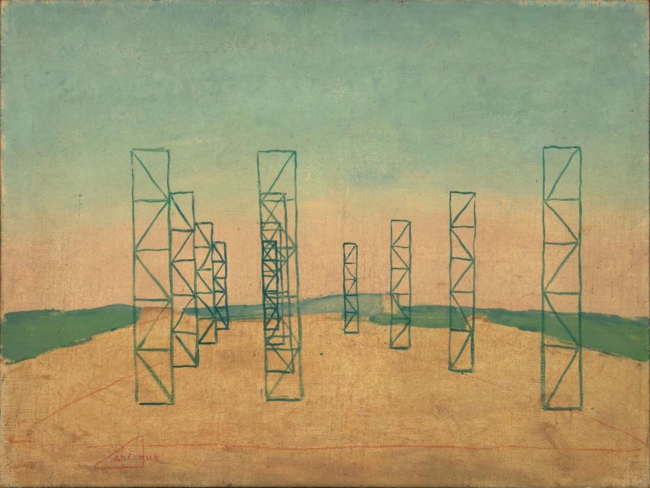Constructions métalliques by Charles Lapicque